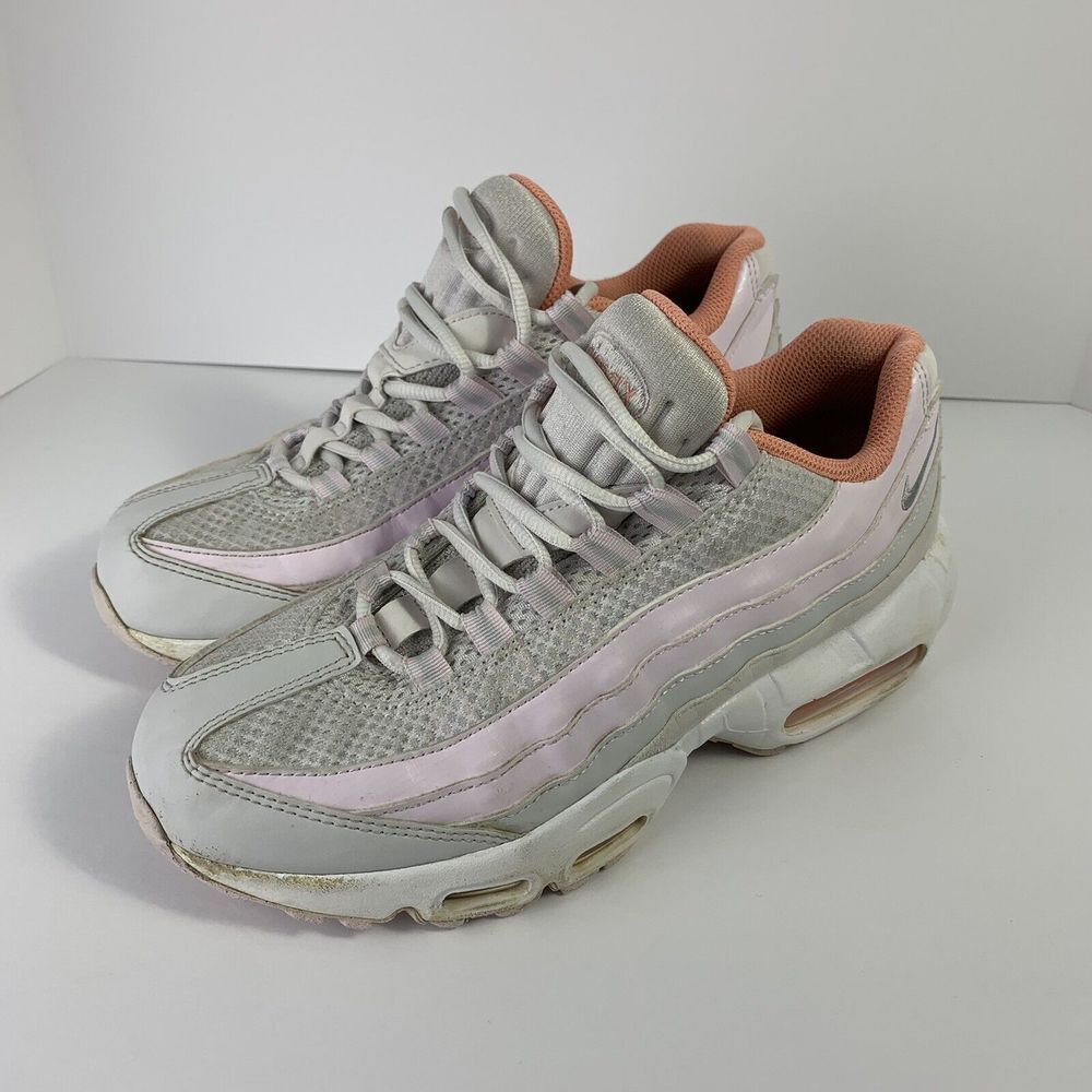 Nike Shoes Womens Size 8.5 Air‎ Max 95 Recraft CJ3906-009 White Pink Orange